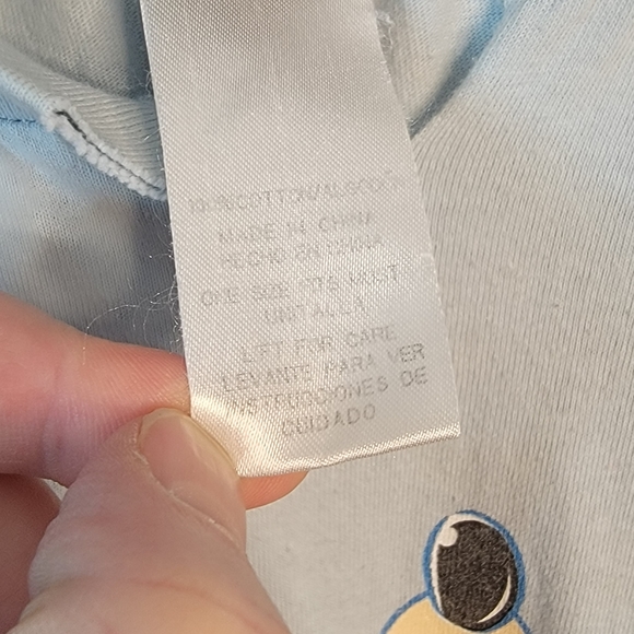 Disney Mickey Mose & Gang Pajama PJ Night Shirt Unisex OSFM - Picture 12 of 14